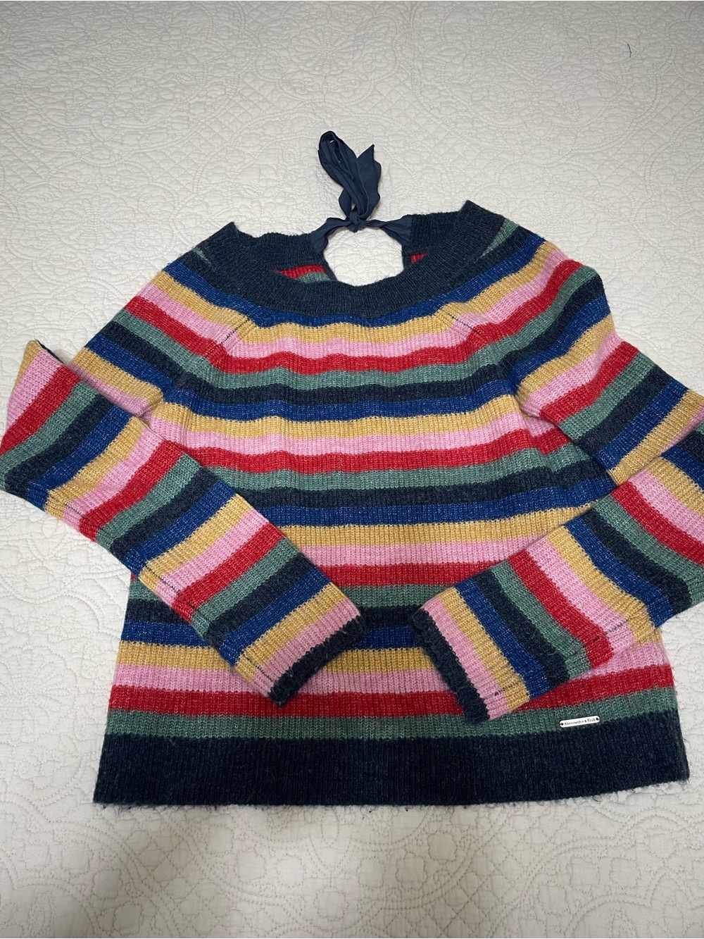 Abercrombie & Fitch Striped Multicolor Women's Sweater
